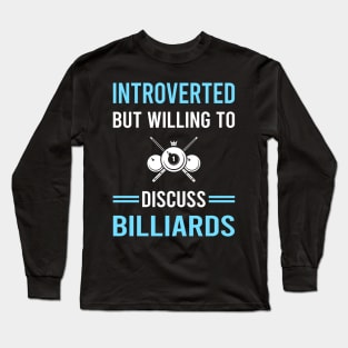 Introverted Billiards Long Sleeve T-Shirt